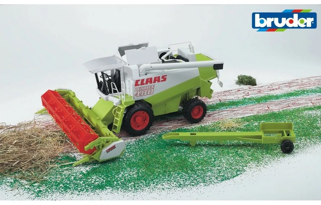 Bruder 02120 kombájn Claas Lexion 480 harvestor, 1:16