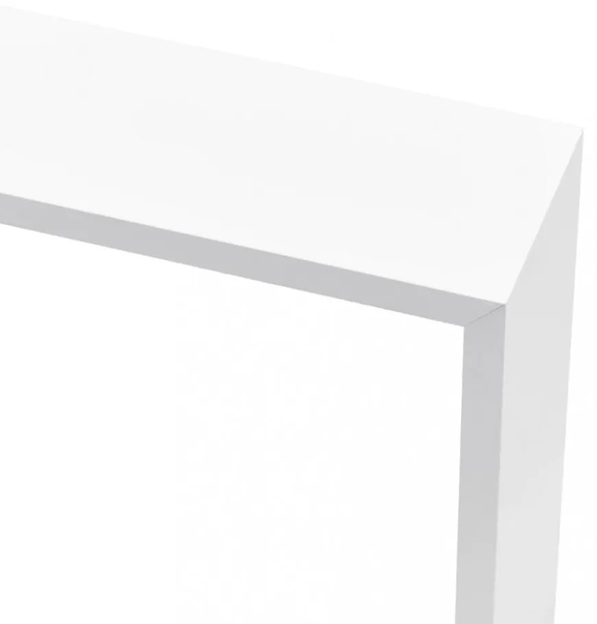 3 db fehér MDF fali kockapolc