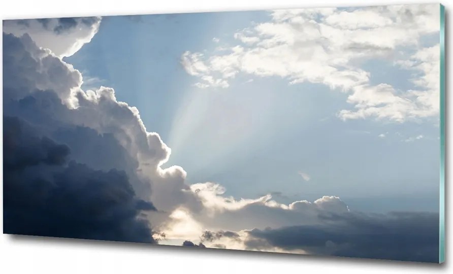 Fotótapéta üvegfalra Ösvény az erdőben 100x70