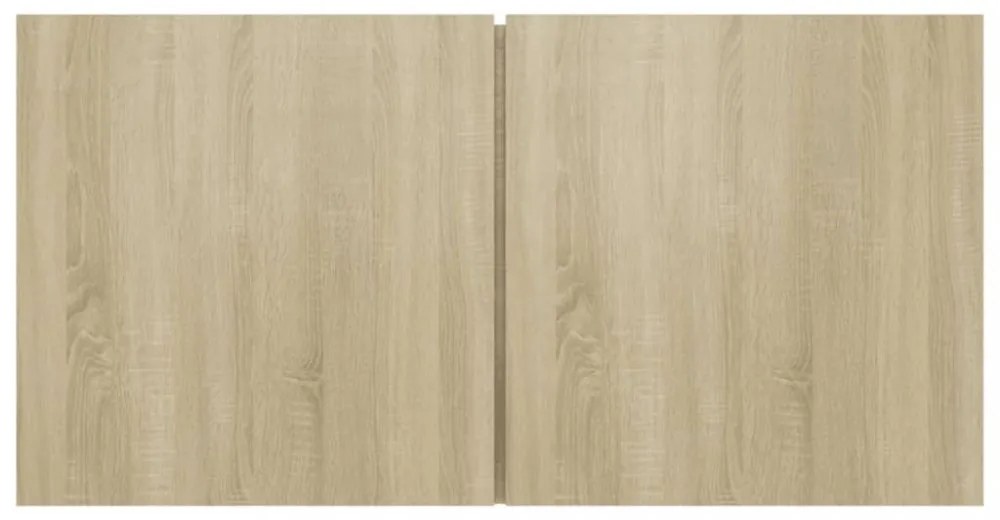 3 db sonoma tölgy függő TV-szekrény 60 x 30 x 30 cm