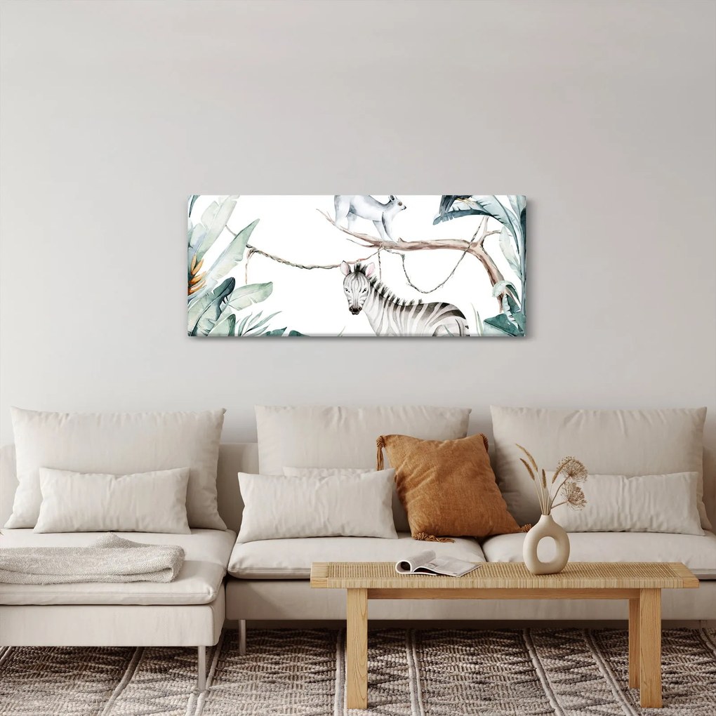 Kép - egzotikus állatok (120x50 cm)