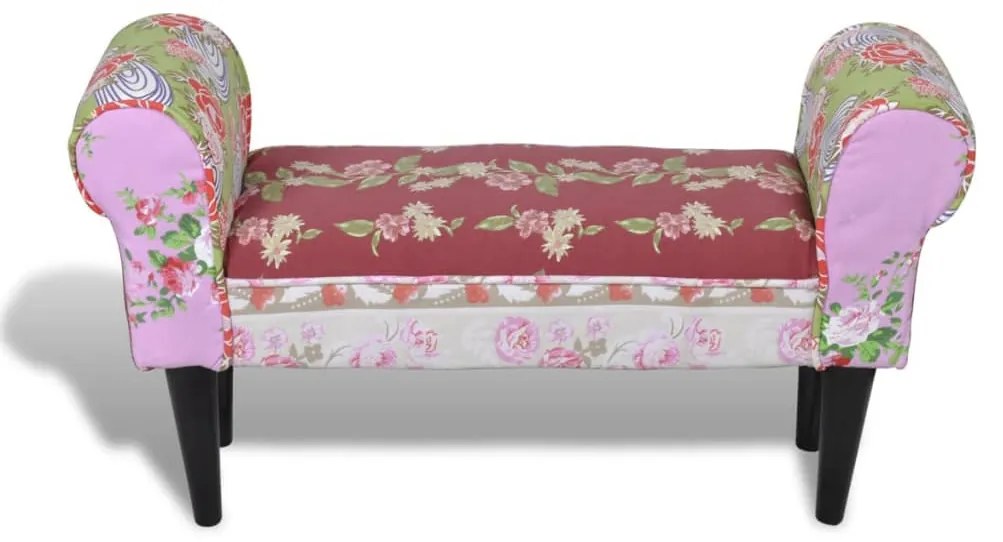 Patchwork pad virágos stílus