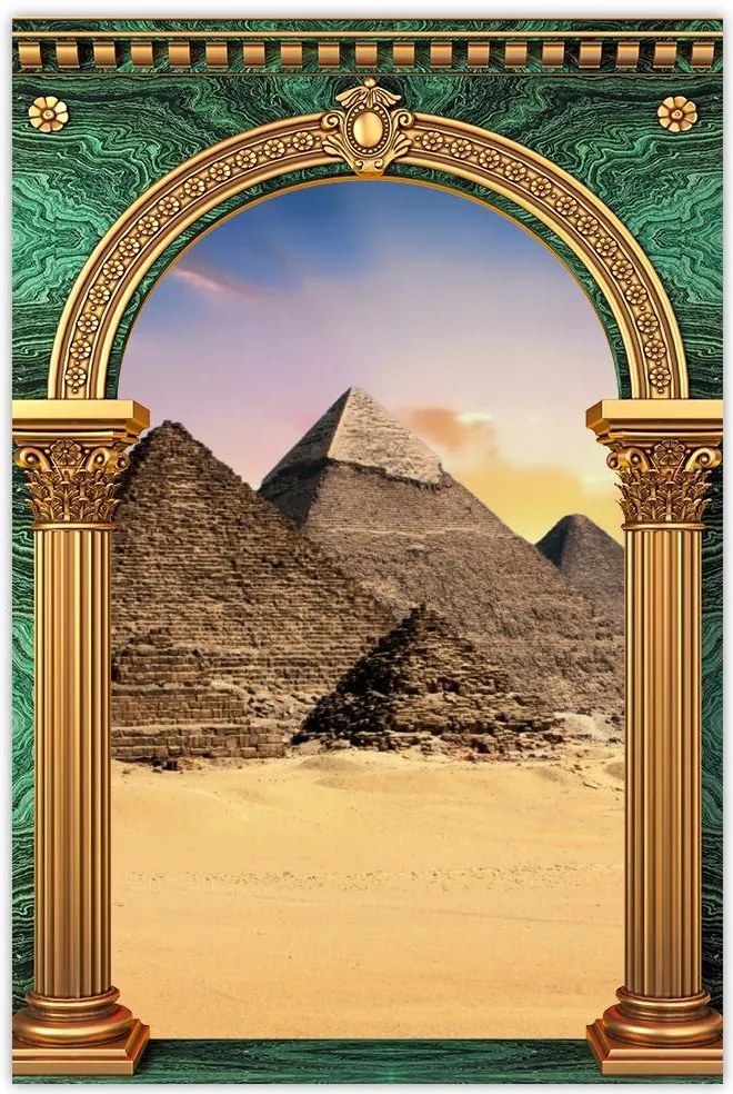 Poszterek 60x90 Egyiptomi piramisok