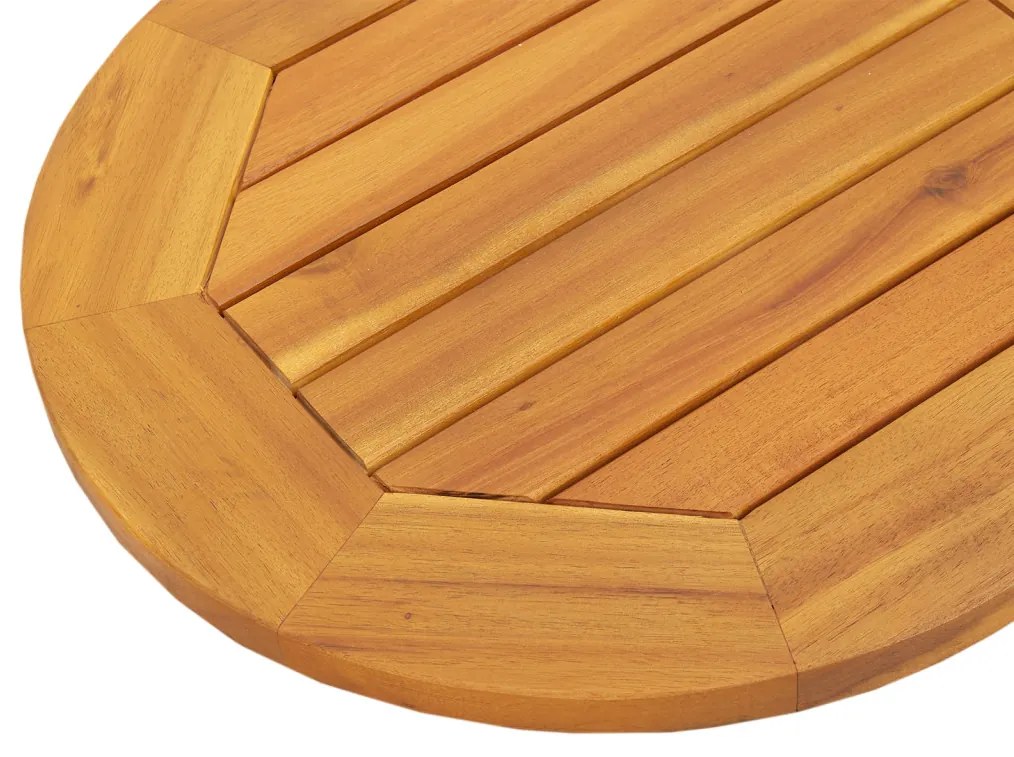 Asztallap 80x40x2,2 cm Ovális Tömör Fa Akác