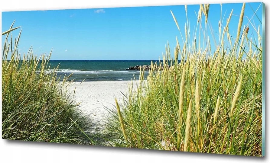 Fotó üvegkép Tengerparti barlang 100x70