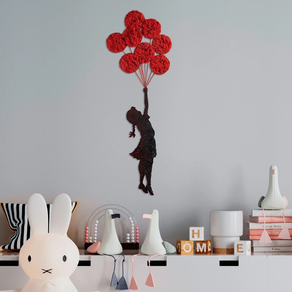 Fém fali dekoráció, Banksy - 11-1