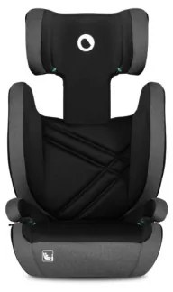 Lionelo - Autósülés HUGO i-Méret 100-150 cm fekete/szürke