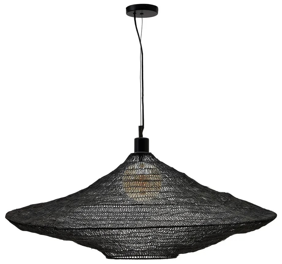 Fekete függőlámpa ø 87 cm Makai – Kave Home