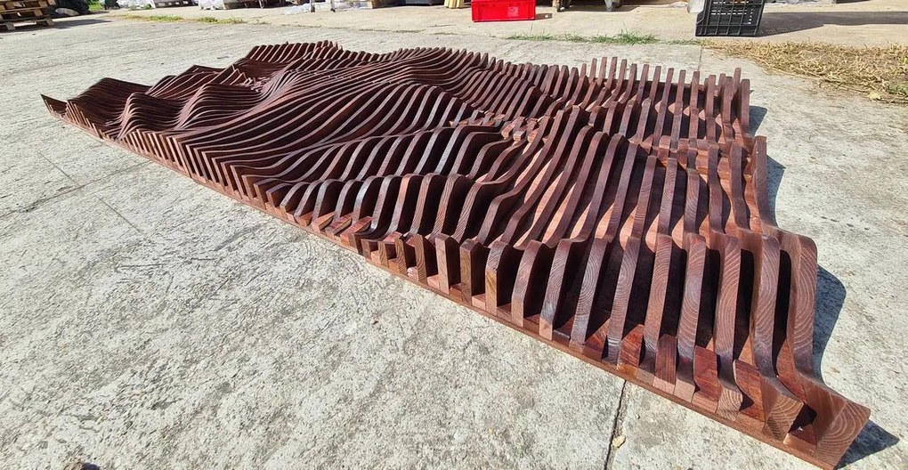 Parametrikus Diffúzor - 140x70x12cm csomagolás és szállítás nélkül