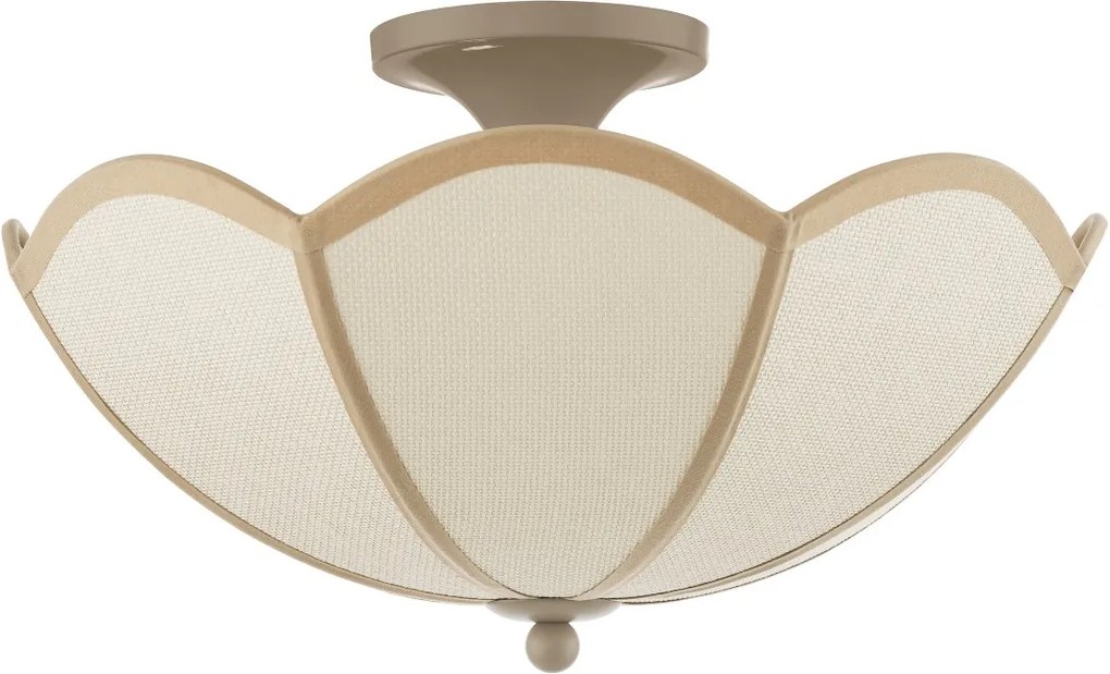 Dar Lighting skandináv mennyezeti lámpa giuliana világos fa taupe dargiu5329