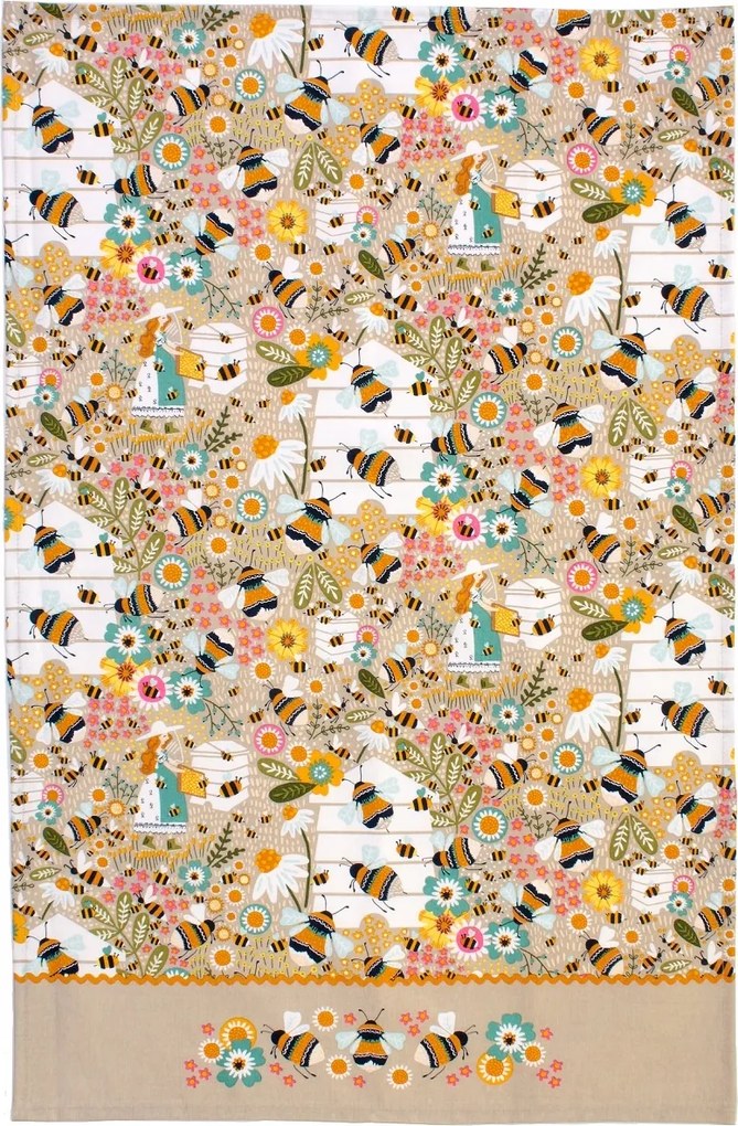 Konyhai törlőkendő Ulster Weavers Bee Keeper