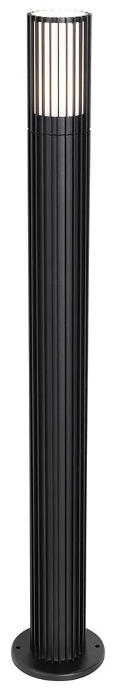 Okos kültéri oszlop lámpa fekete 80 cm IP44 GU10 50mm-es - Boris