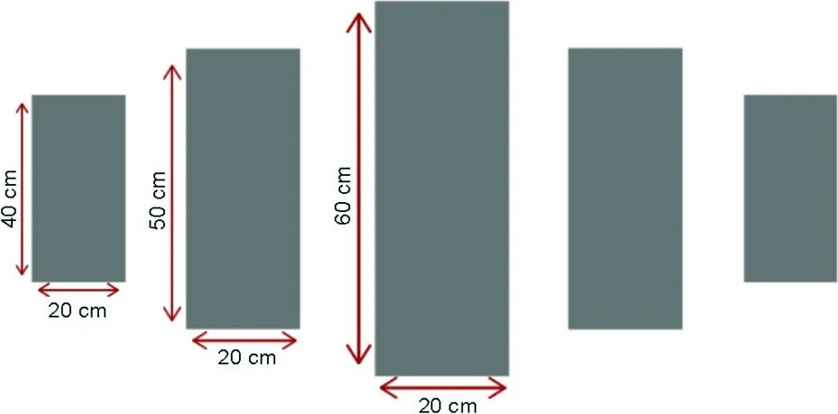 Falikép, 20×60 cm – 5PMDF-22