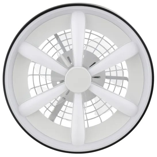 Brilliant - GAIANO LED/48W/230V RGBW mennyezeti ventilátor fekete +DO
