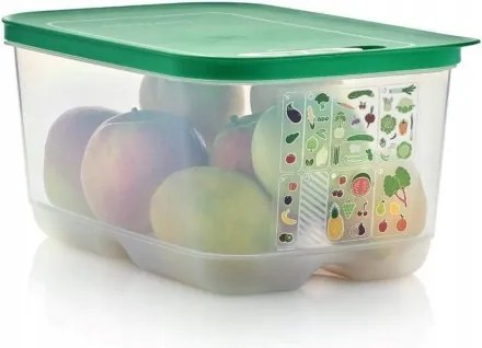 Ételtároló doboz Tupperware Ventsmart Plus 4,4 l zöld
