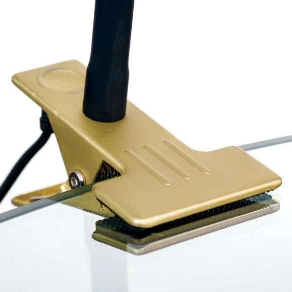 Orion Str 10-489 - LED Rugalmas asztali lámpa klipsszel KURT LED/5W/230V arany