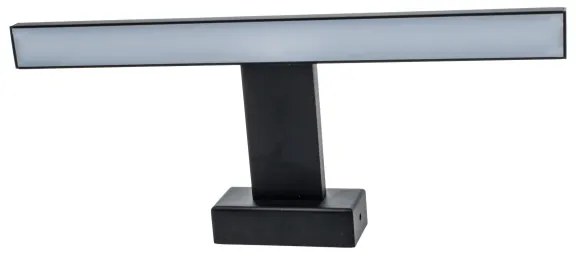 LED fürdőszobai falilámpa SHINE LED/7W/230V 30 cm IP44 fekete