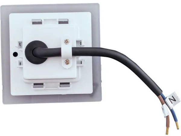 LED Kültéri lépcsőmegvilágító LED/1,7W/230V 2700K IP44 króm