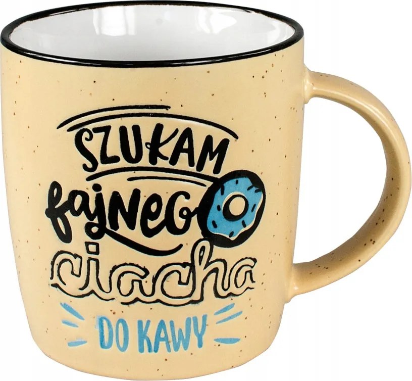 Díszített bögre forró és hideg italokhoz, Karácsonyi ajándék Neki