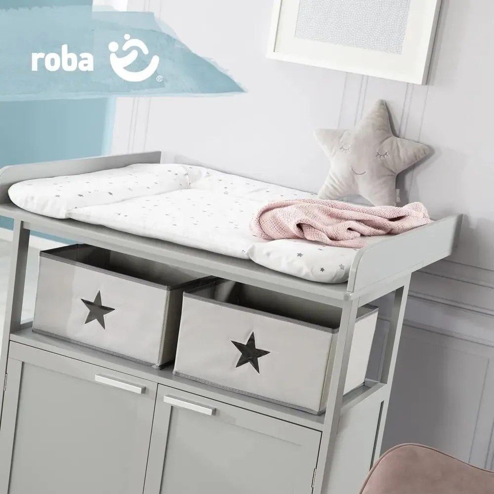 Pelenkázó alátét 75x85 cm Little stars – Roba