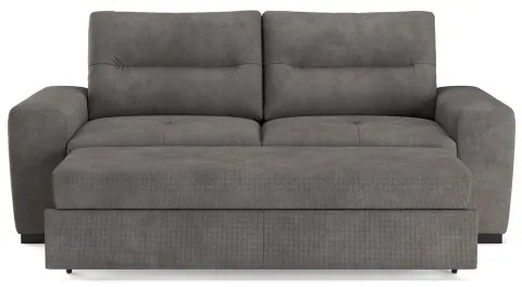 COMO háromszemélyes ággyá nyitható kanapé — sötétszürke