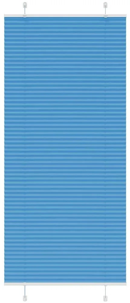 pliszírozott redőny kék 95x200 cm Szövetszélesség 94,4 cm