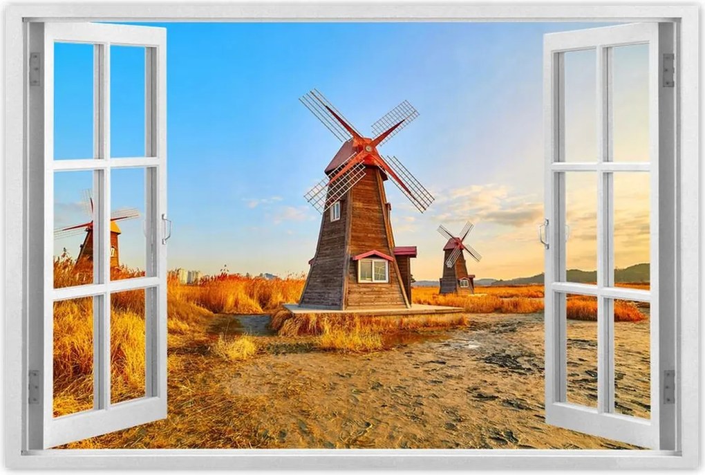 Poszterek 60x40 Fa szélmalom