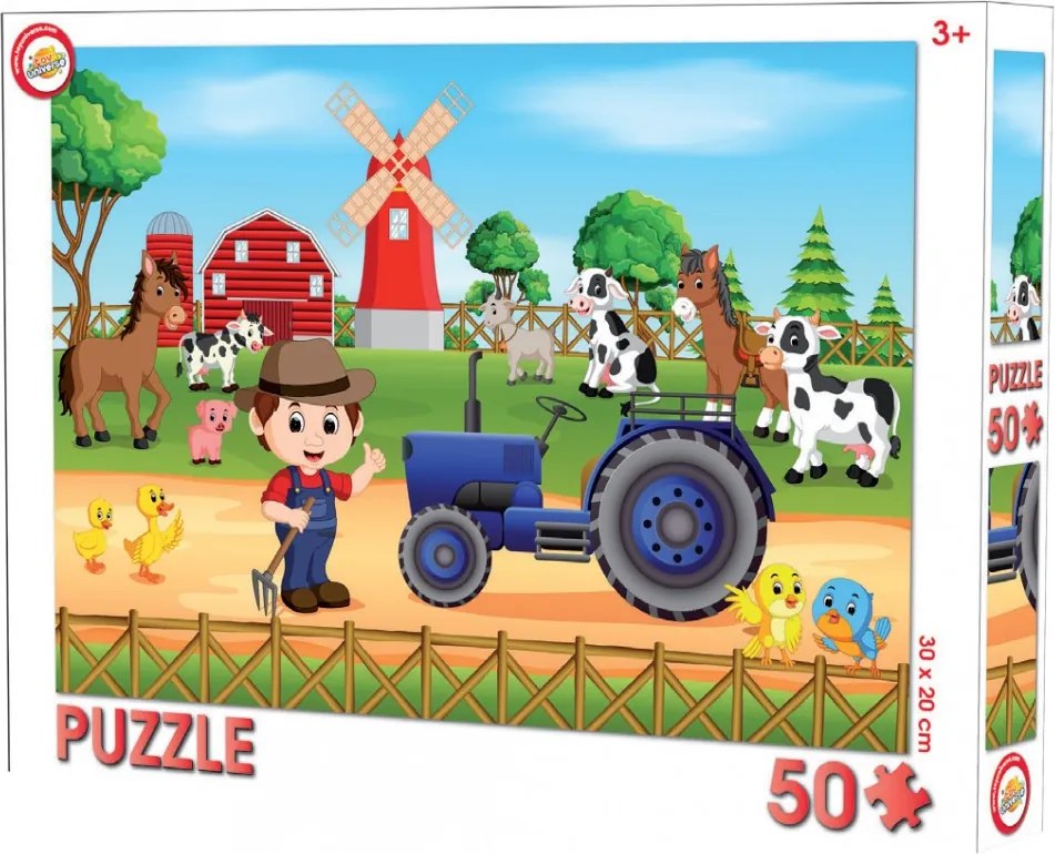 Farm Farmer life puzzle 50 db-os
