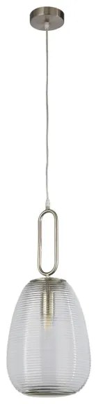 Searchlight 43581-1SN- Csillár zsinóron ELIXIR 1xE27/60W/230V átlátszó