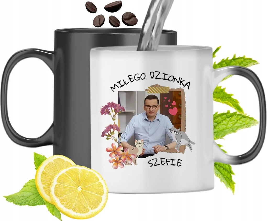 Mágikus Színváltós Bögre fényképes nyomtatással