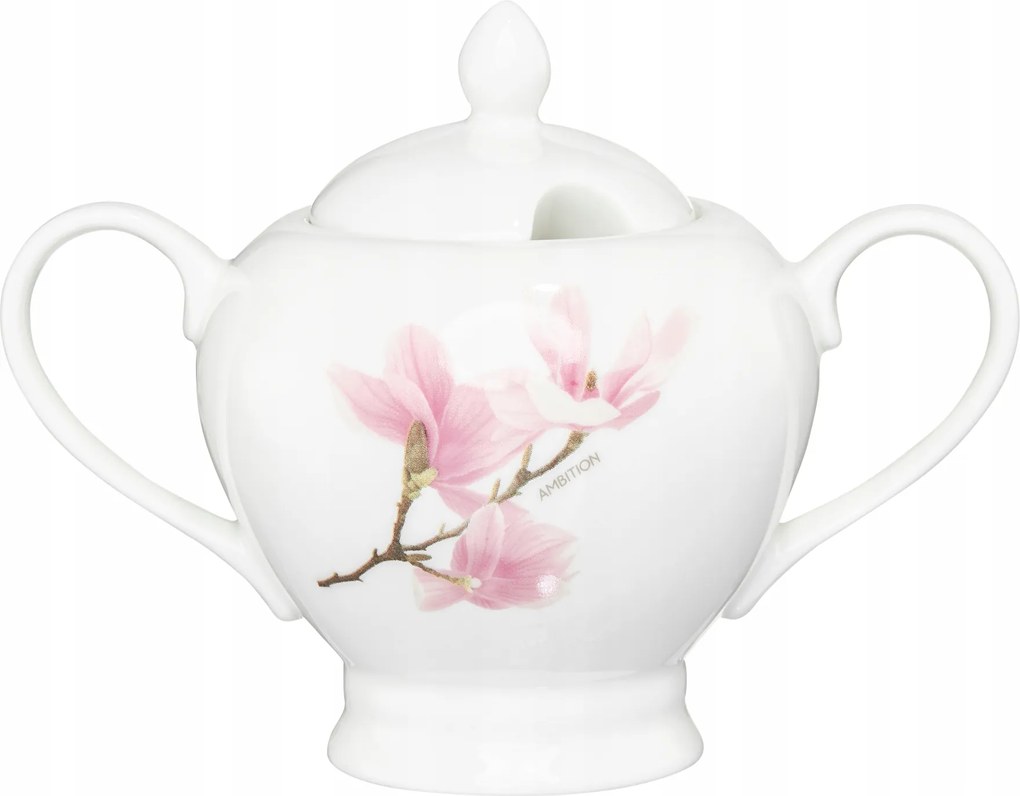 Magnólia Porcelán Cukortartó Fedéllel Ambition