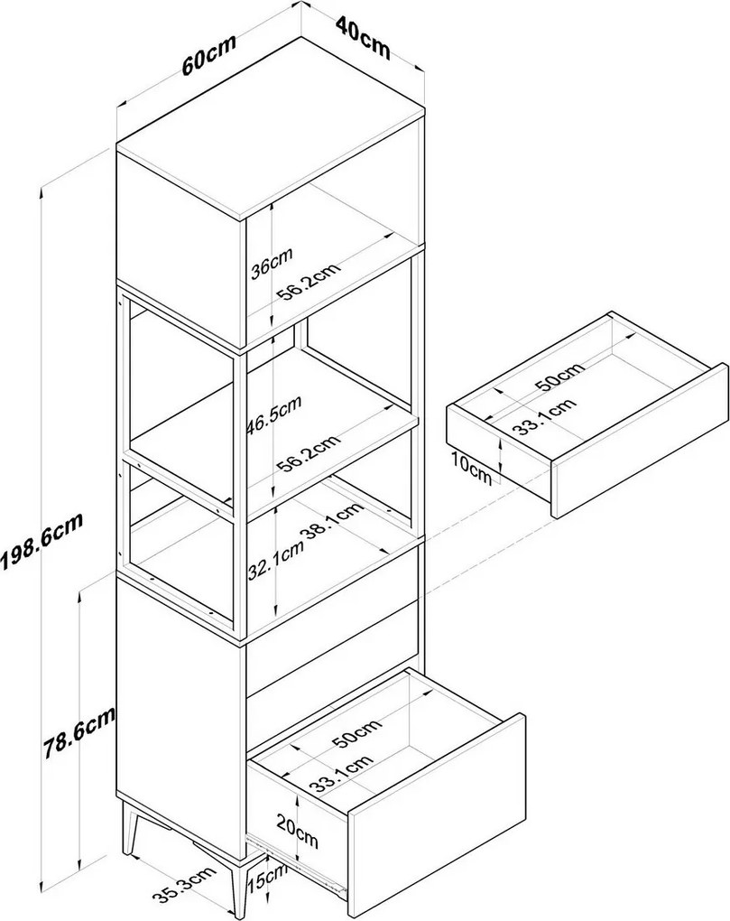 Jeky White szekrény