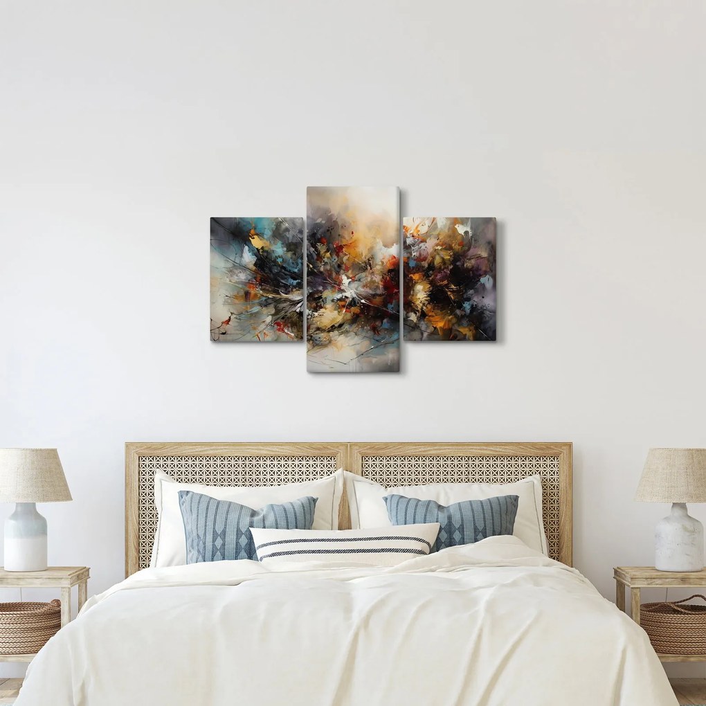 Kép - Absztrakt grafika (90x60 cm)