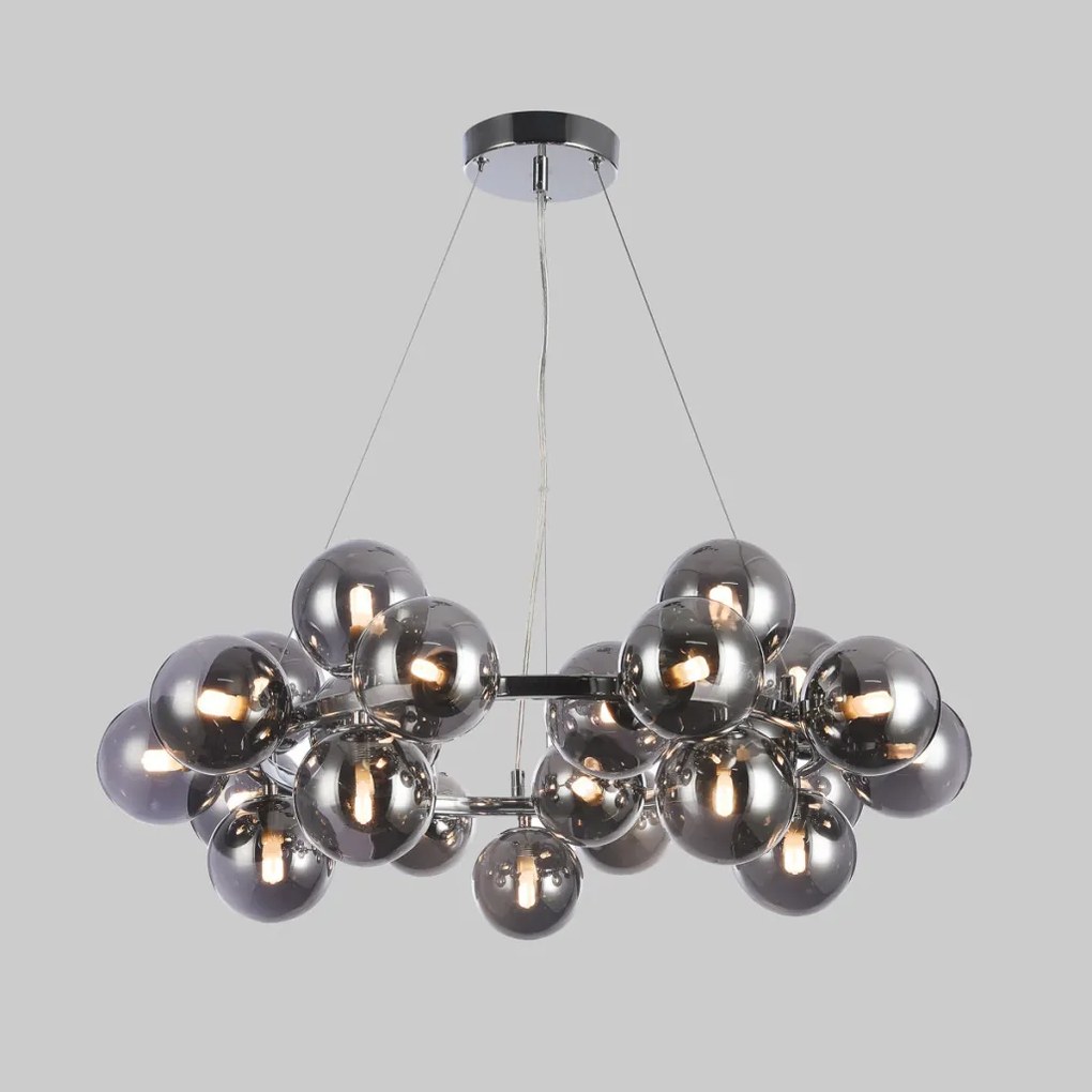 Függeszték Króm Cabella ITALUX-PND-5252-25-CH-SMK