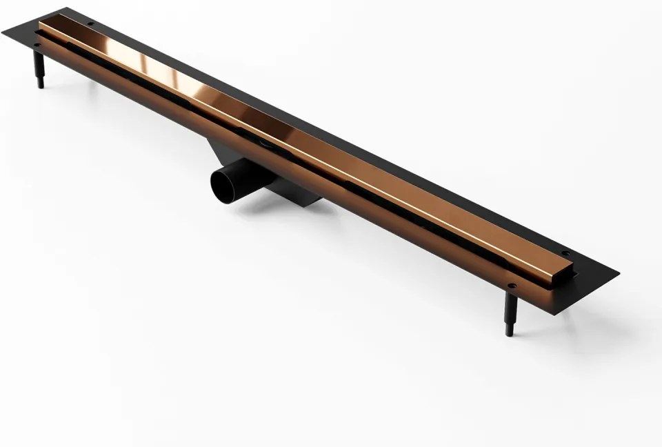 ambro D'oro lineáris lefolyó RÉZ FÉNYES borítással 700mm