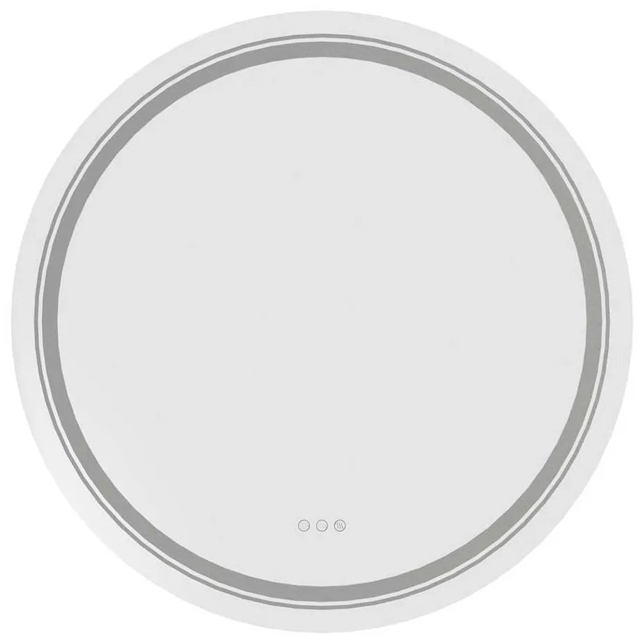 Amyra tükör LED világítással 60 cm, ezüst