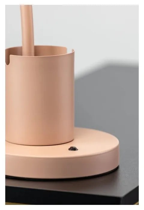 Világoskék-rózsaszín asztali lámpa fém búrával (magasság 50 cm) Mouse – GTV