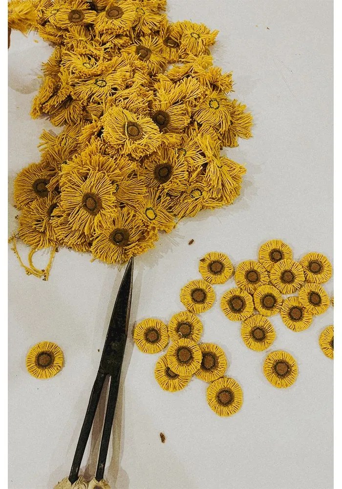 Bézs pamut gyerek játszószőnyeg 120x170 cm Farm Fields – Lorena Canals