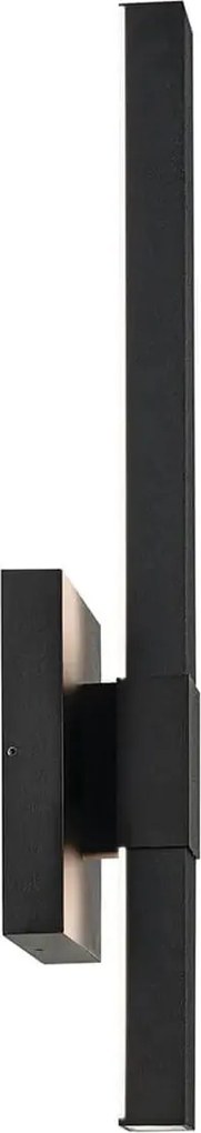 Kichler modern kültéri fali lámpa nocar fekete elskl-nocar-m-bk IP44