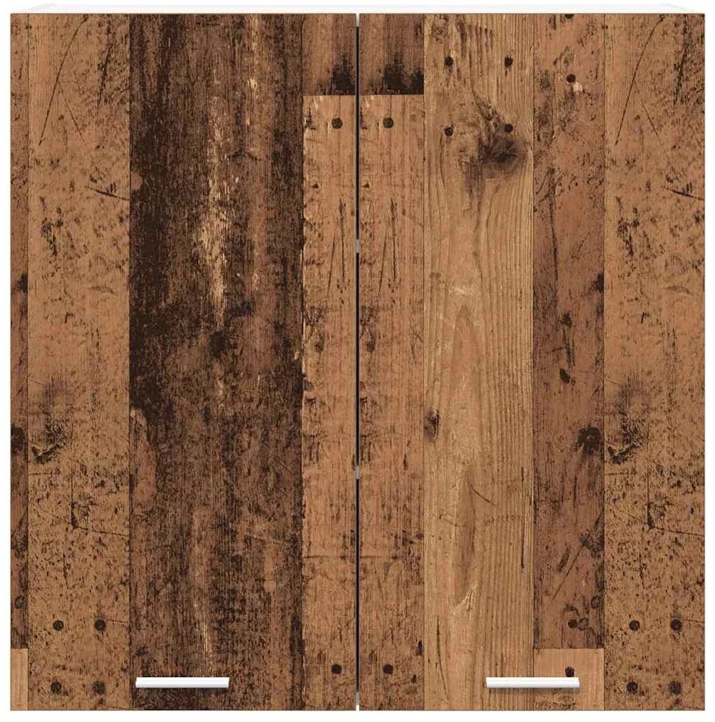 Függő szekrény polcokkal Riga Öreg fa 80 x 31 x 80 cm Faanyag