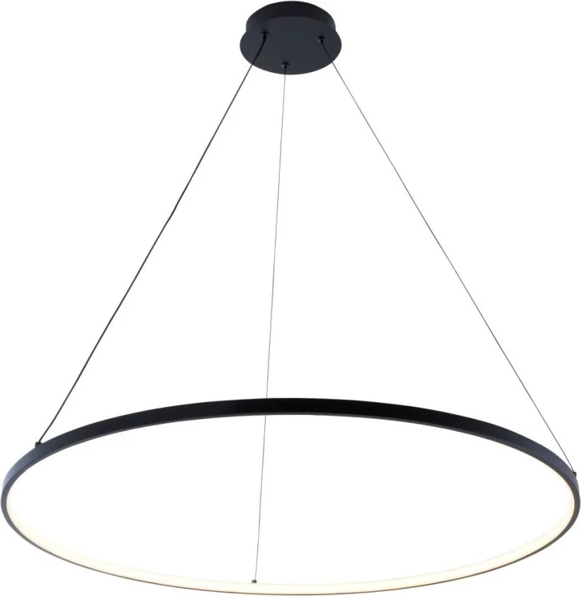 ZUMA LINE 2023201-BK80 BRENO Modern Led Függesztett Lámpa Fekete LED IP20