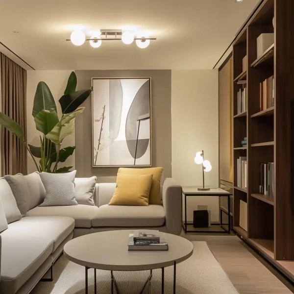 Brilagi - LED felületre szerelhető csillár MILLA 4xG9/3W/230V fekete króm/fehér