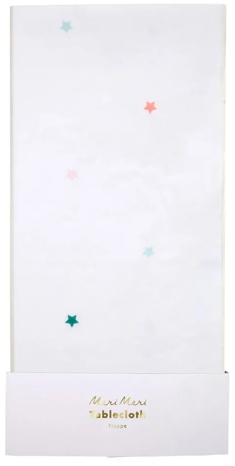 Asztalterítő 137x259 cm Rainbow Star – Meri Meri