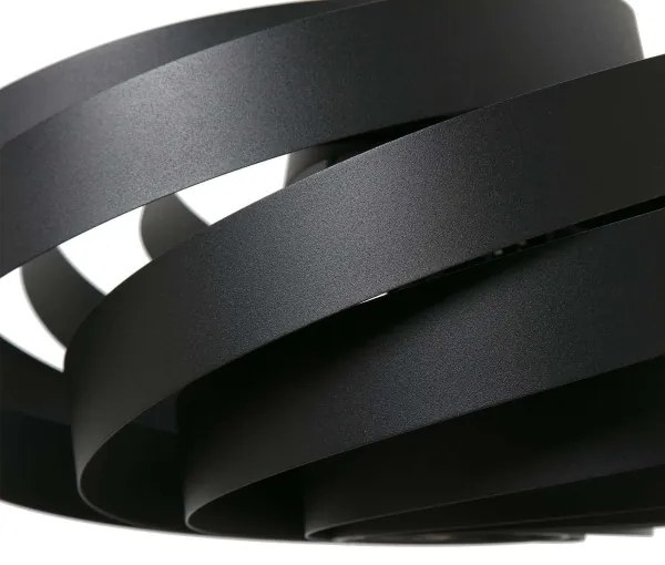 Zuma Line 1131 - Csillár rúdon VENTO 4xE27/40W/230V fekete