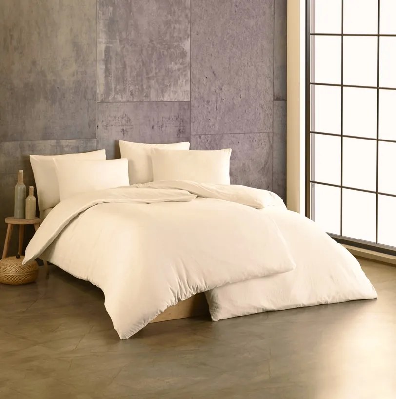 Krémes muszlin lapok 140x200cm+90x70cm TiaHome