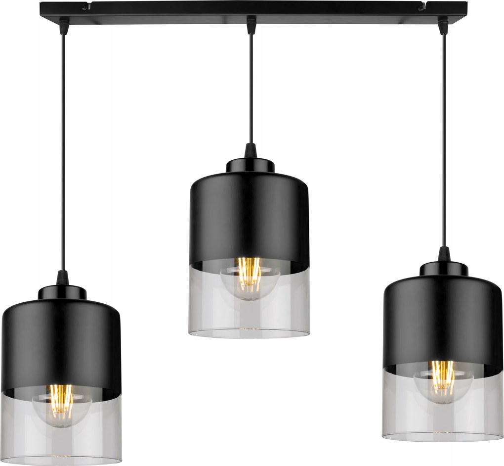 Mennyezeti Függőlámpa Hármas Üveg Csillár Konyhába Nappaliba Étkezőbe