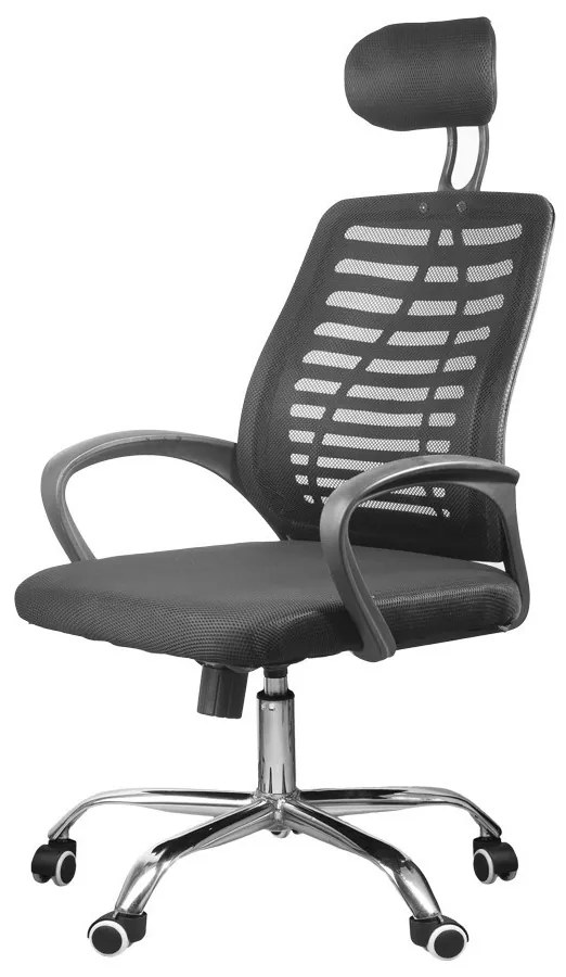 Irodai szék ergonomikus forgószék hintamechanika fejtámla karfa OC01