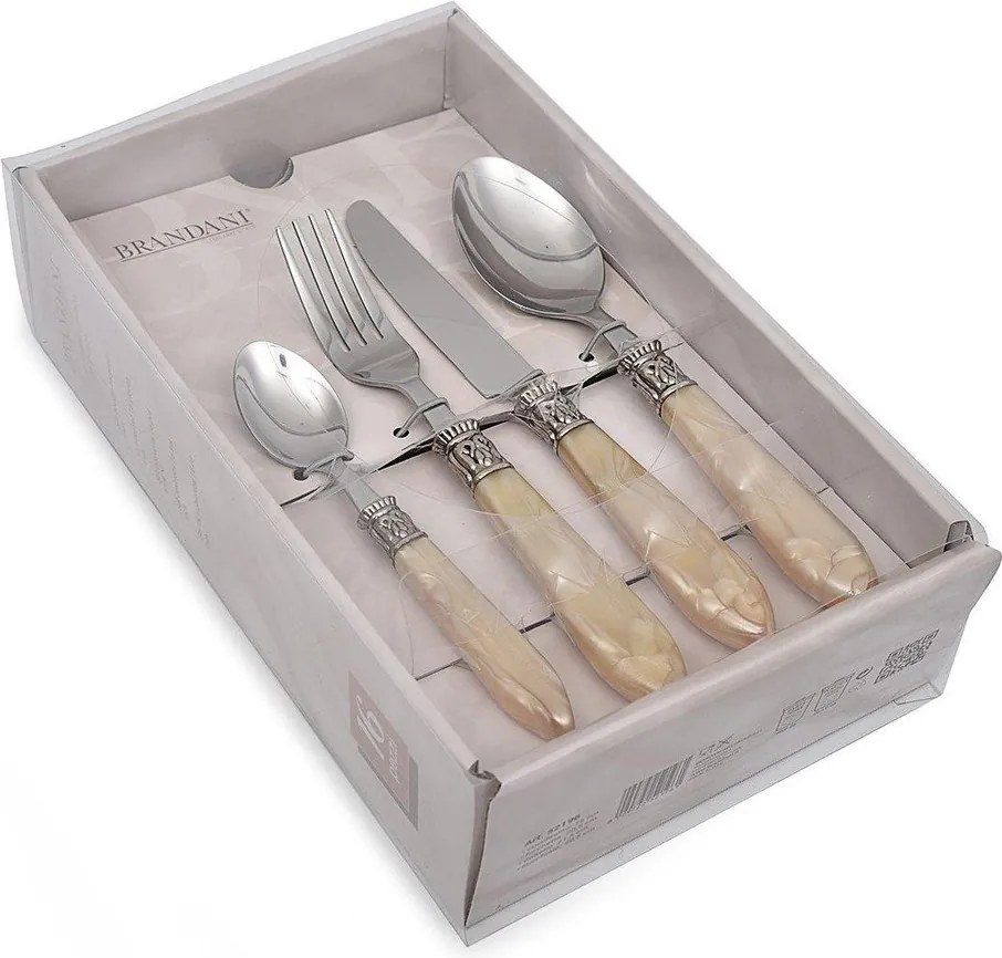 Ambra 16 db-os evőeszköz készlet - Brandani