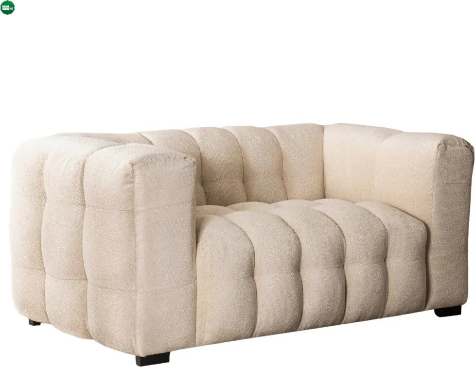 Sofa MODERNO 2S Dwuosobowa Kremowa