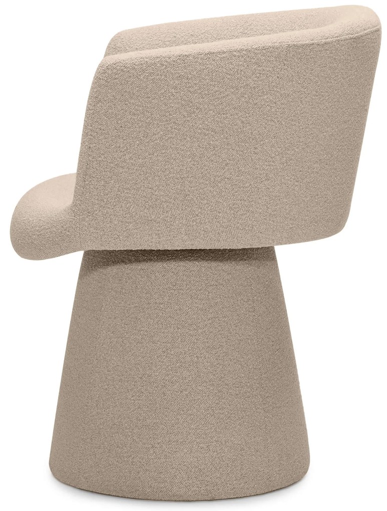 Forgatható design szék YATO, bézs